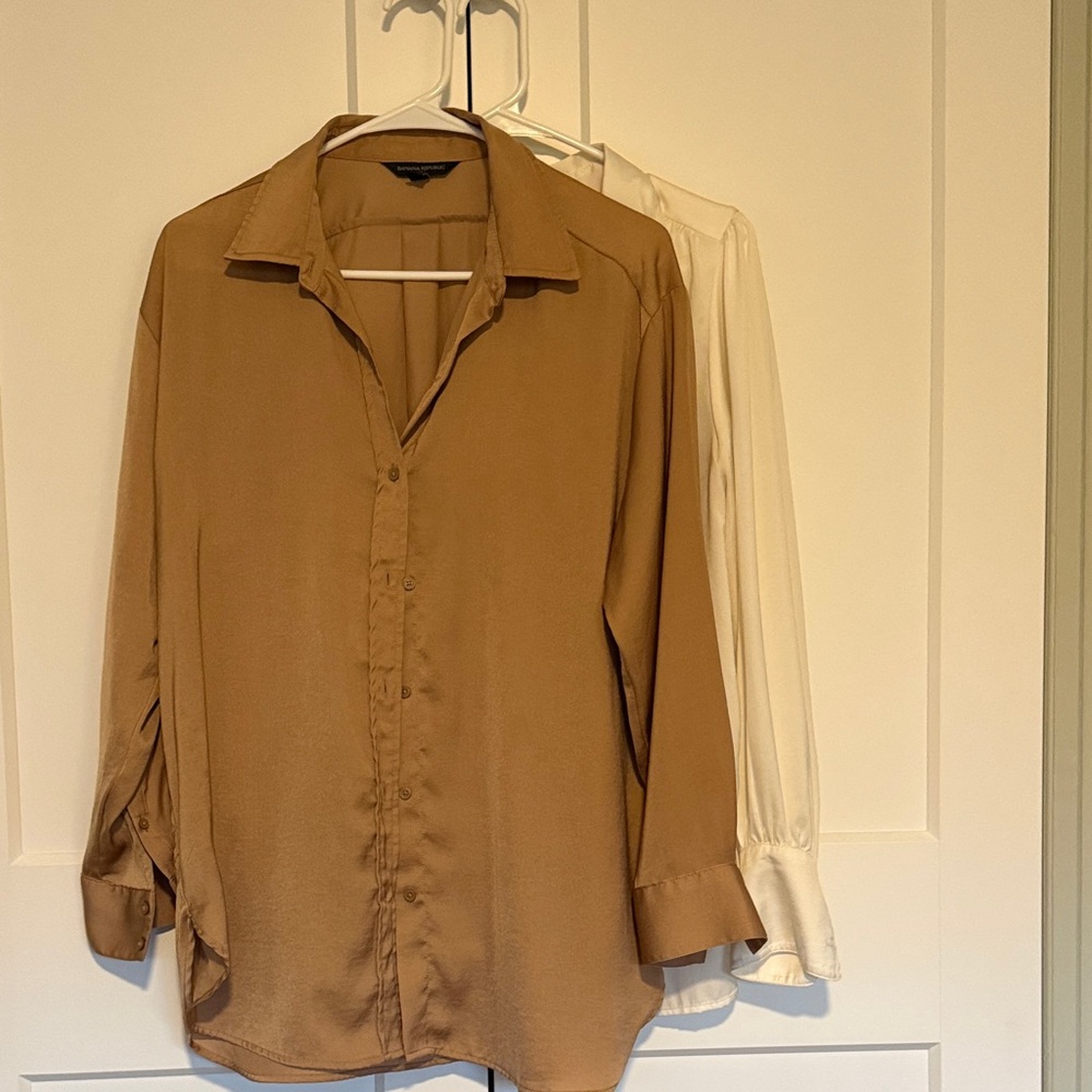 Oversized Banana Republic Blouses